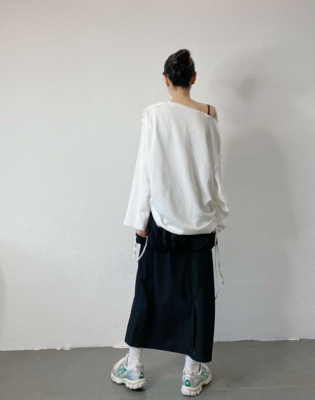 Black Bubble Skirt #250333